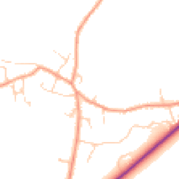Daytime road noise heatmap for OX29 6SD