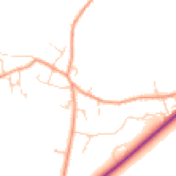 Daytime road noise heatmap for OX29 6SE