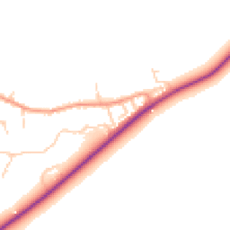 Daytime road noise heatmap for OX29 6SG