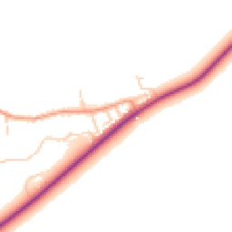 Daytime road noise heatmap for OX29 6SH