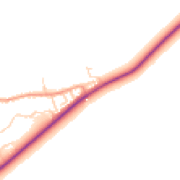 Daytime road noise heatmap for OX29 6SJ