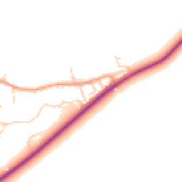 Daytime road noise heatmap for OX29 6SQ