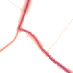 Daytime road noise heatmap for OX29 7QH