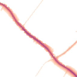 Daytime road noise heatmap for OX29 7QN