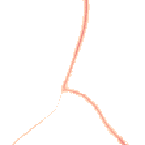 Night-time road noise heatmap for OX29 7QQ