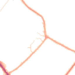 Daytime road noise heatmap for OX29 7RA