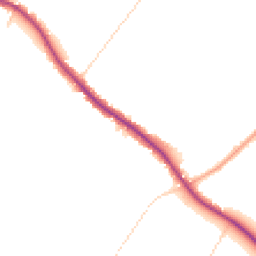 Daytime road noise heatmap for OX29 7RN