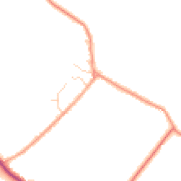 Daytime road noise heatmap for OX29 7RZ