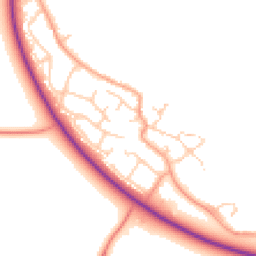 Daytime road noise heatmap for OX29 7TH