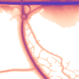 Daytime road noise heatmap for OX29 7TP