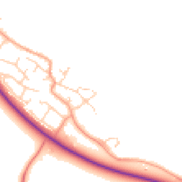 Daytime road noise heatmap for OX29 7UE