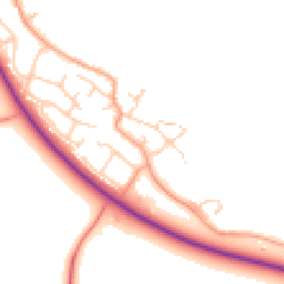 Daytime road noise heatmap for OX29 7XD