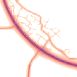 Daytime road noise heatmap for OX29 7XF