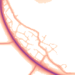 Daytime road noise heatmap for OX29 7XH