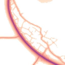 Daytime road noise heatmap for OX29 7XU