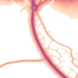 Daytime road noise heatmap for OX29 7XY