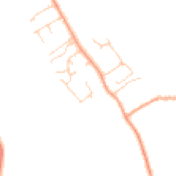 Daytime road noise heatmap for OX29 8AN