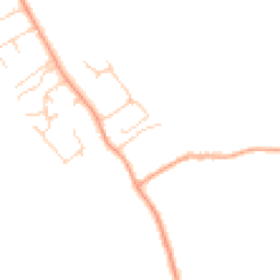 Daytime road noise heatmap for OX29 8AW