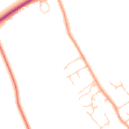 Daytime road noise heatmap for OX29 8AX