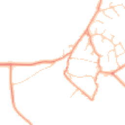 Daytime road noise heatmap for OX29 8BZ