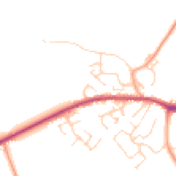 Daytime road noise heatmap for OX29 8DF