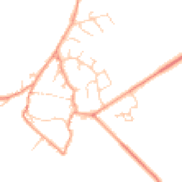 Daytime road noise heatmap for OX29 8EU