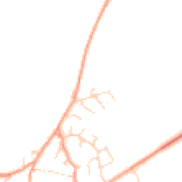 Daytime road noise heatmap for OX29 8FJ
