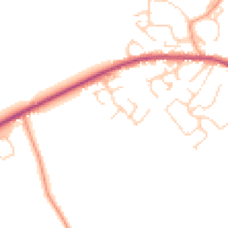 Daytime road noise heatmap for OX29 8FT