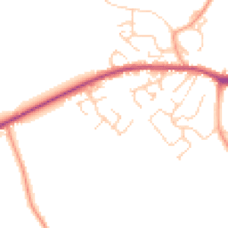 Daytime road noise heatmap for OX29 8FU