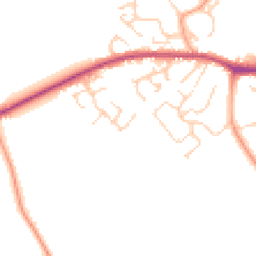 Daytime road noise heatmap for OX29 8FW