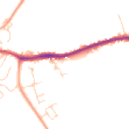 Daytime road noise heatmap for OX29 8GL