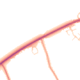 Daytime road noise heatmap for OX29 8HG