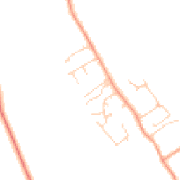 Daytime road noise heatmap for OX29 8HS