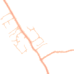Daytime road noise heatmap for OX29 8HT