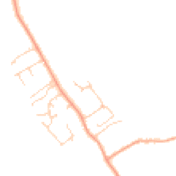 Daytime road noise heatmap for OX29 8HY