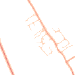 Daytime road noise heatmap for OX29 8JA