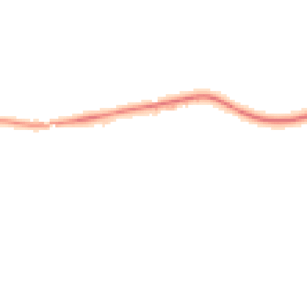 Night-time road noise heatmap for OX29 8LJ