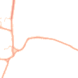 Daytime road noise heatmap for OX29 8NA