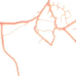 Daytime road noise heatmap for OX29 8NE