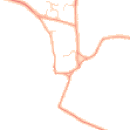 Daytime road noise heatmap for OX29 8NY