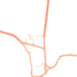 Daytime road noise heatmap for OX29 8PB