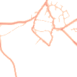 Daytime road noise heatmap for OX29 8PP