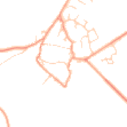 Daytime road noise heatmap for OX29 8QJ