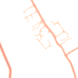 Daytime road noise heatmap for OX29 8QP