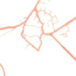 Daytime road noise heatmap for OX29 8QU