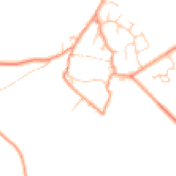 Daytime road noise heatmap for OX29 8QY