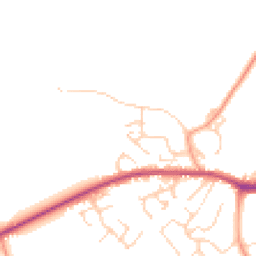 Daytime road noise heatmap for OX29 8RA