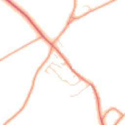 Daytime road noise heatmap for OX29 9TB