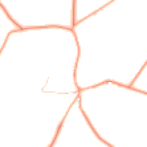 Daytime road noise heatmap for OX29 9TP