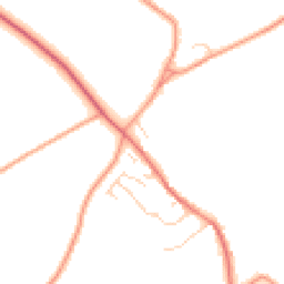 Daytime road noise heatmap for OX29 9TU